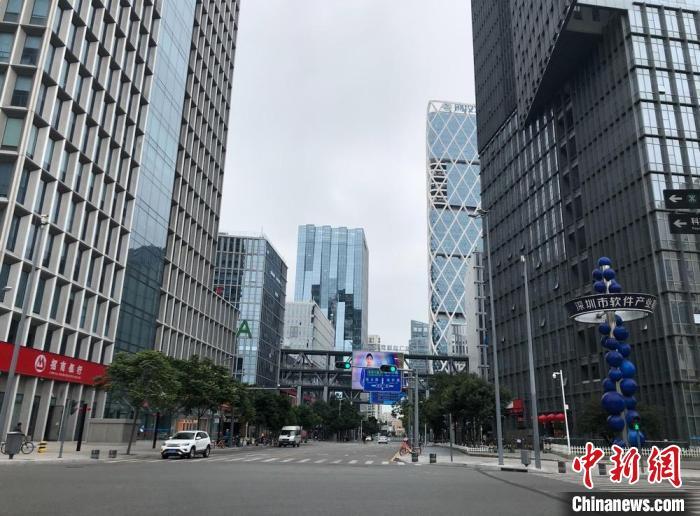 資料圖：深圳市(shì)軟件(jiàn)産業(yè)基地(dì)。 朱族英 攝
